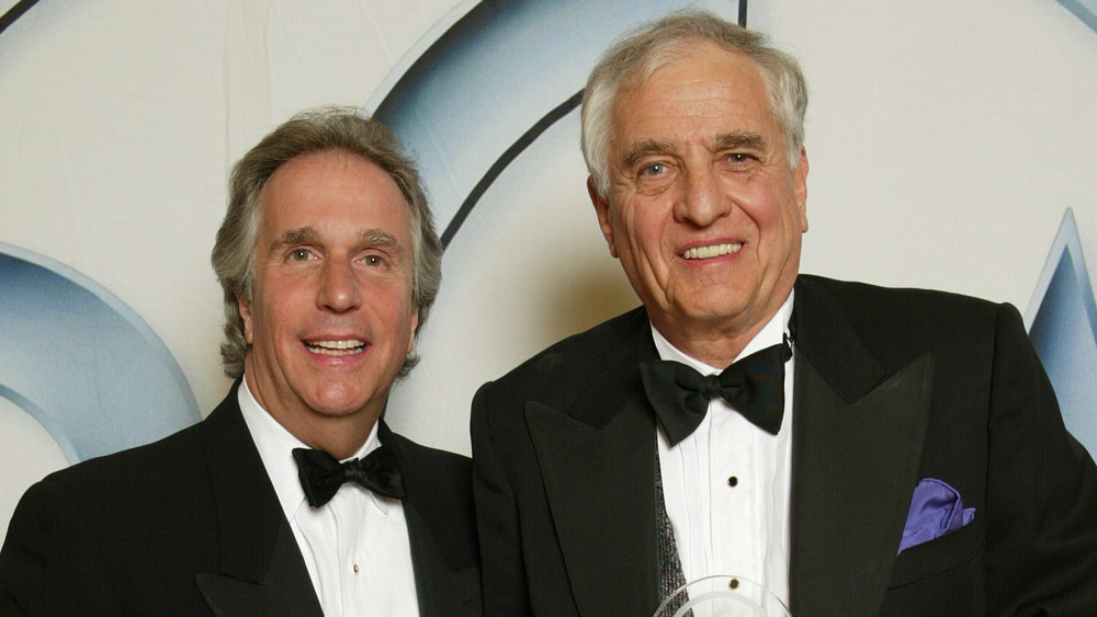 Garry Marshall con Henry Winkler