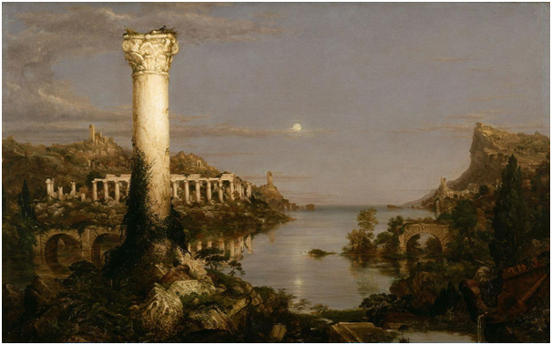 Thomas Cole e ‘Il corso dell’Impero’. Profetico o visionario?