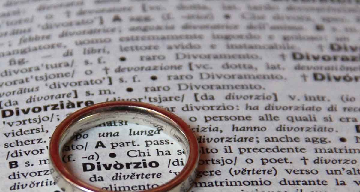 Divorzio, il primo caso documentato in Abruzzo nel 1712